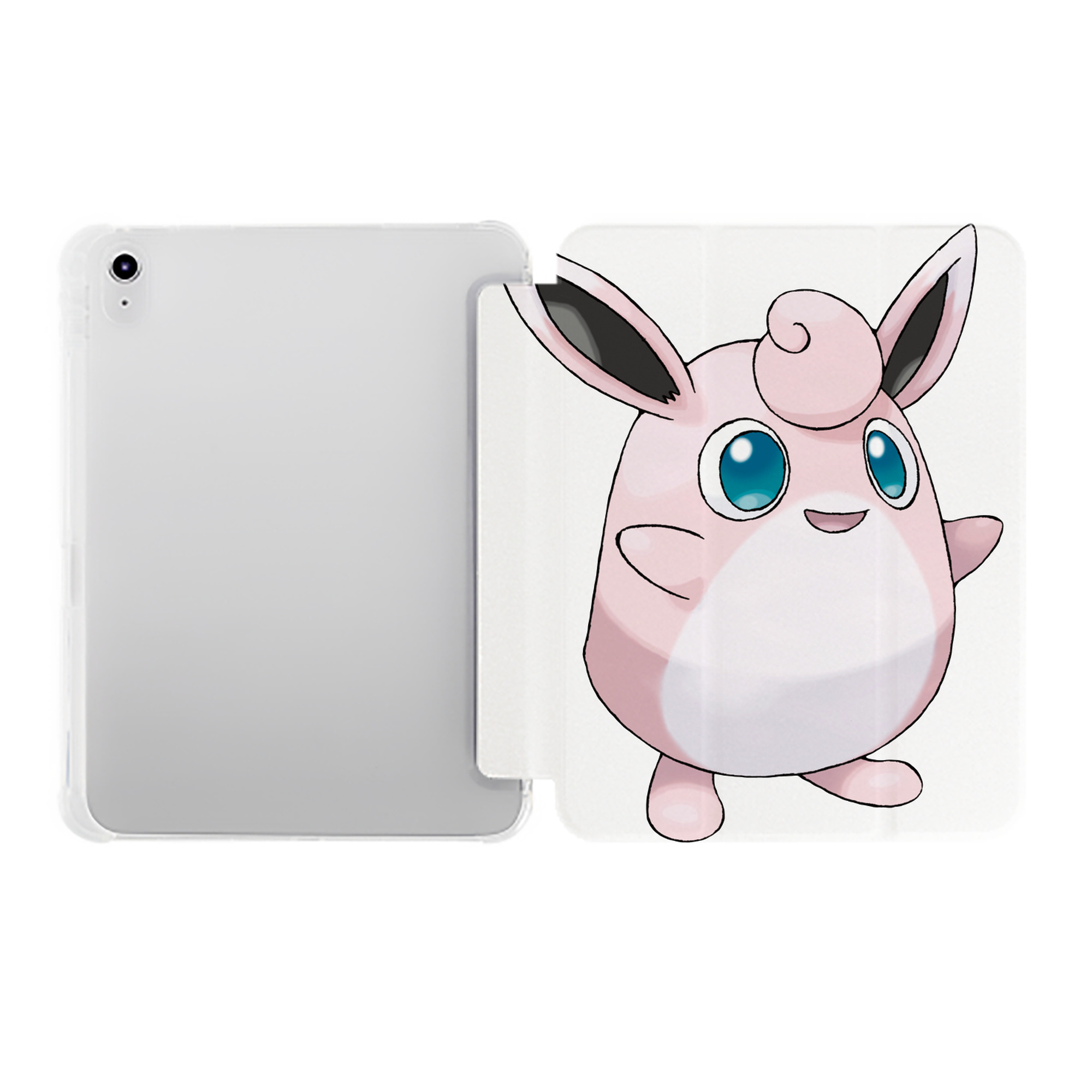 （画像用） ポケットモンスター Pokémon IPad ケース ペン収納付き 三つ折りスタンド PUレザー×シリコン 対応機種9.5/10.5/10.9インチ